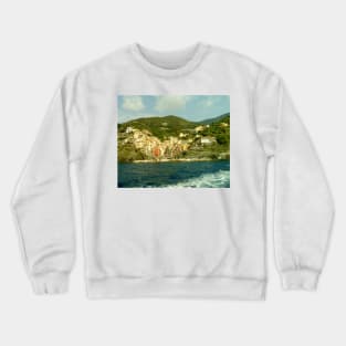 Italy, Riomaggiore, Cinque Terre Crewneck Sweatshirt